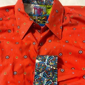Robert Graham Dress Shirt XL
